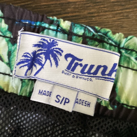 Trunks Surf and Swim Men’s Aloha Hawaiian Swim Trunks Matching Shirt. Size Small - Picture 7 of 16